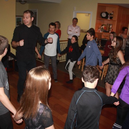 Atelier de danse et gigue au Festitrad Famille